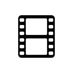 Canvas Print - video icon. One of set web icon