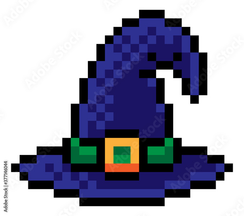 A Halloween witch hat eight...