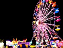 The Bright Lights And Brilliant Colors Of Your Average County Fair.