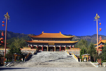 Wall Mural - Yunnan Dali Chongsheng Temple Daxiong Hall