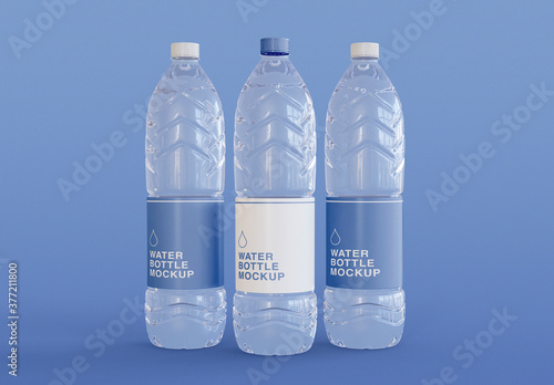 Download 3 Plastic Water Bottle Mockup Buy This Stock Template And Explore Similar Templates At Adobe Stock Adobe Stock PSD Mockup Templates