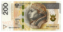 200 Polish Zlotys Banknote Obverse.