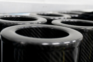 Wall Mural - Carbon fiber composite product for motor sport and automotive racing