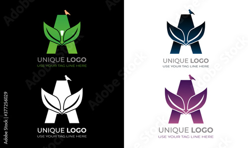A latter logo. It’s a natural logo. Poster Mural XXL