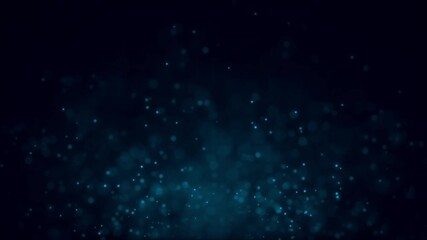 Wall Mural - The background of dust or moving particles looks beautiful and attractive. Floating particles or dust for a presentation background theme.
