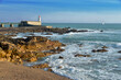 © Christian Musat - Rocky coastline and lighthouse at Les Sables d'Olonne, commune in the Vendée department in the Pays de la Loire region in western France