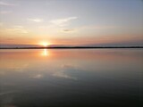Fototapeta Łazienka - sunset over the sea