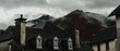 © JAVIER PARDINA/Stocksy - Horizontal panoramic of a French town with visible roofs
