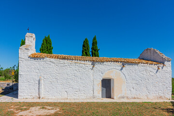 Wiew of an ancient church from the 10th century