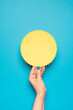 © CACTUS Creative Studio/Stocksy - Hand with a copy space