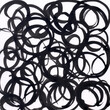 © ALICIA BOCK PHOTOGRAPHY/Stocksy - Black Circle Abstract Watercolor Painting
