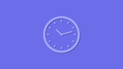 Amazing circle 12 hours counting down clock icon,Clock icon