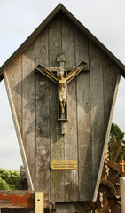 Legendary and holy Hill of Crosses, Siauliai, Lithuania is place of pilgrimage and worship for Christians of whole world. The Hill of Crosses is a unique monument of history and religious folk art