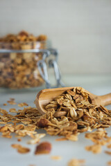 Wall Mural - Almond Nut and Honey Granola