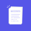 © infadel - simple whitepaper or document icon
