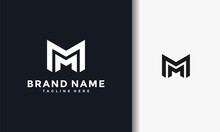 Monogram Letter MM Logo