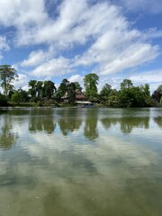 Canvas Print - Lac du bois de Boulogne à Paris