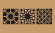 Vector ethnic oriental ornament. Vector geometric pattern design. Arabic ornament style. Mosque decoration element. Vector Illustration