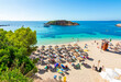Portals Nous beach (playa) on Mallorca island, Spain