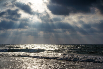 zikim beach, Mediterranean Sea, Israel