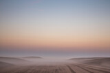 offroad track in a desert near Dubai