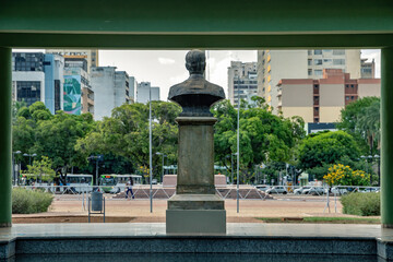 the Emerald Palace in Plaza Dr. Pedro Ludovico Teixeira