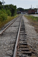 Poster - Train Tracks