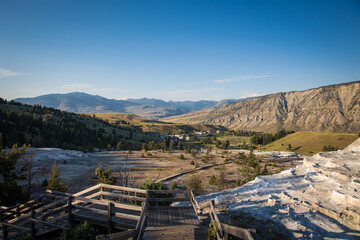 Wall Mural - Mountain Boardwalk