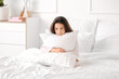 © Pixel-Shot - Little girl suffering from sleep disorder in bedroom