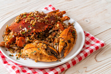 Wall Mural - Stir Fried Crab with Spicy Salt & Pepper