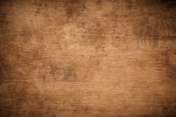 Wall Mural - Old grunge dark textured wooden background , The surface of the old brown wood texture , top view teak wood paneling.