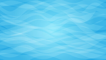 Wall Mural - Abstract patterns the blue sea ocean vector background