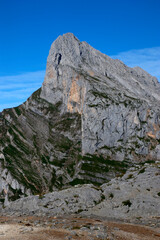 Sticker - Mountainous  landscape in Cantabria, Spain