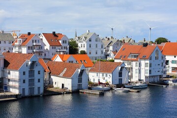 Sticker - Haugesund city waterfront