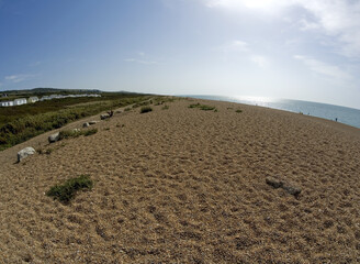 Poster - Chesil Beach Dorset England UK