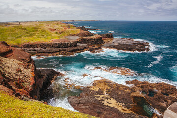 Poster - The Nobbies Landscape at Philip Island