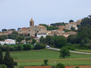 Wall Mural - Pals, beautiful medieval village in Costa Brava. Girona. Catalonia,Spain