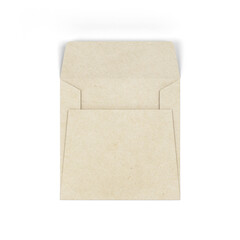 Canvas Print - Blank paper square envelope mockup