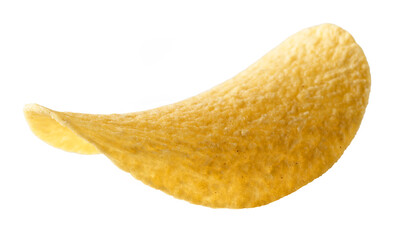 Sticker - potato chip on a white background