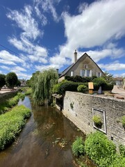 Wall Mural - Rivière Anguison à Corbigny, Bourgogne