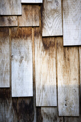 Poster - Closeup shot of a wooden plank