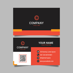 Wall Mural - creative business card template graphic image