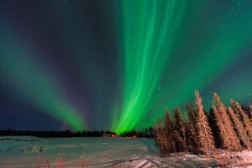 northern lights, fairbanks, alaska