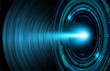 © titima157 - Blue eye cyber circuit future technology concept background