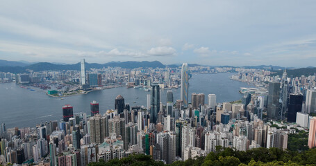 Sticker - Hong Kong skyline