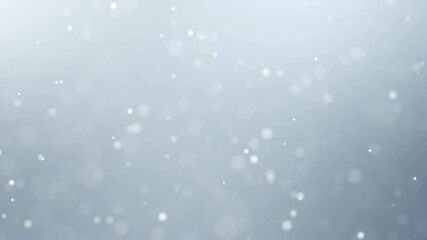 Wall Mural - Clean white particle dust background. Sparkling white particles dust for the theme of the presentation.