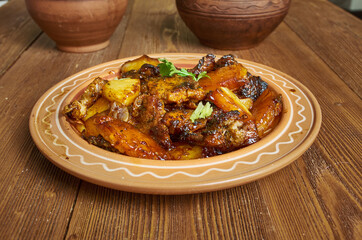 Wall Mural - Pork  caramelised pineapple adobo