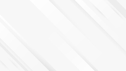 Abstract light gray and white subtle background lines polygon modern tech minimal concept vector