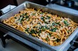 © Renee - chafing dish with hot pasta on buffet