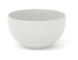 White ceramic bowl 3d rendering